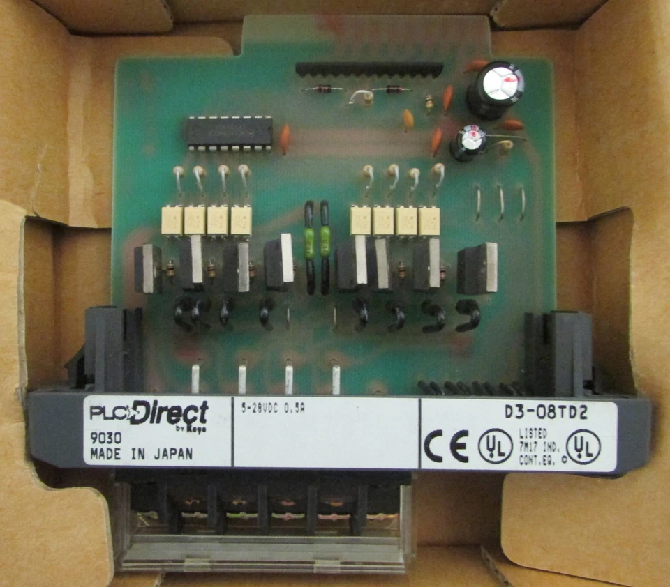 KOYO PLC DIRECT 8 Point Output Module D3 08TD2 - Image 2 of 3