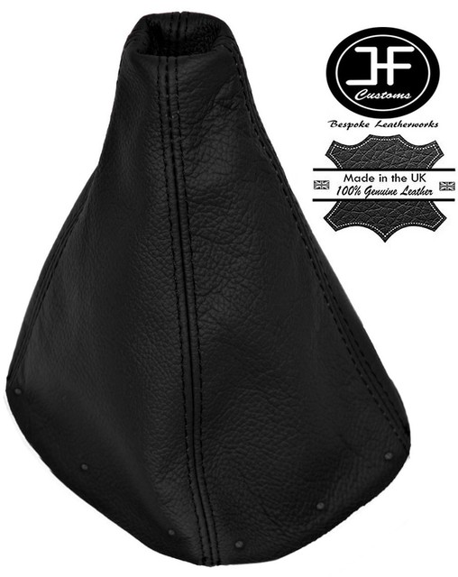 BLACK GENUINE LEATHER FITS HONDA S2000 19992003 SHIFT BOOT SHIFTER BOOT eBay