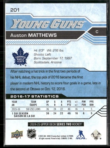 2024-25 Upper Deck Series 1 & 2 YOUNG GUNS RENEWED- U Pick LIST - NM HOCKEY - Picture 103 of 193