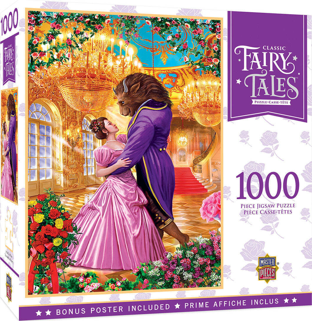 Masterpieces - Classic Fairy Tales Beauty and the Beast Jigsaw Puzzle (1000 Piec