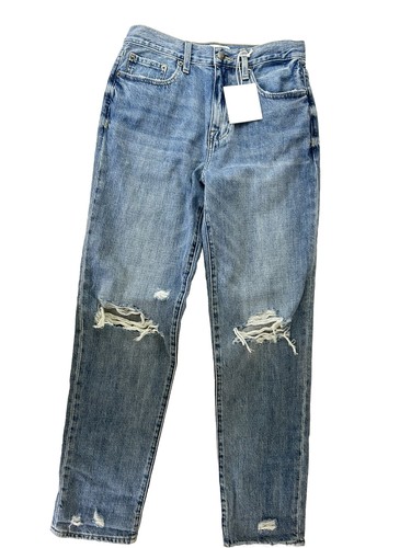 PISTOLA Mujer Jeans PRESLEY DESGASTADO ALTO RODILLO RELAJADO Talla 27 - Imagen 3 de 10