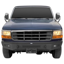For 1992 1993 1994 1995 1996 Ford Bronco F150 F250 F350 Front Bumper W2x Lights For 1992 1993 1994 1995 1996 Ford Bronco F150 F250 F350 Front Bumper W2x Lights