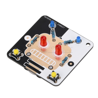 Robot LED Electronic DIY Kit Beginner Learning Welding LED Light Tube Module