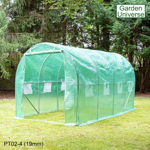 Polytunnel Gardening Greenhouse 8 Sizes By Garden Universe poly tunnel 3m - 10m - Picture 39 of 108