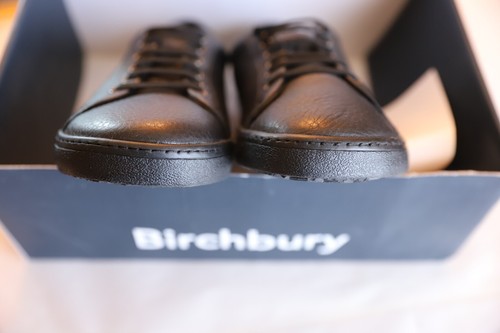 Birchbury Bramford barefoot shoes Black minimal men's 8 women's 9.5 EU 40 - Picture 6 of 7