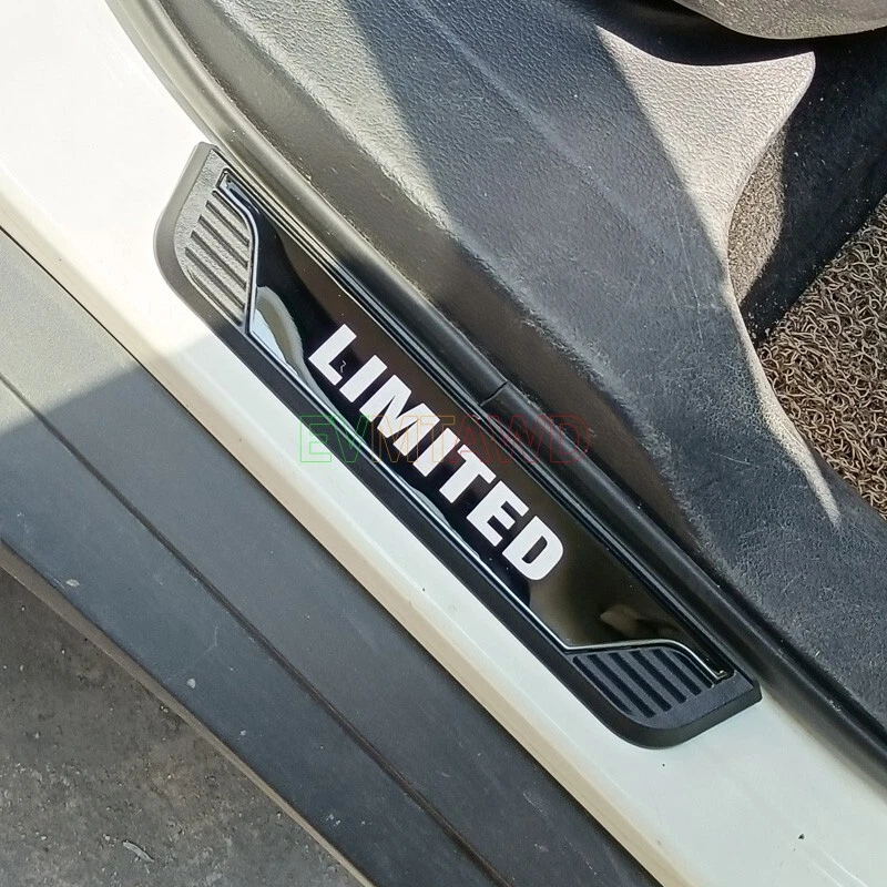 Accesorio limitado para Toyota 4Runner 2023 protector de placa de alféizar de puerta de coche Foto 3 de 4