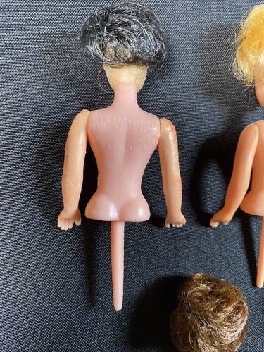 VINTAGE BARBIE PETITES BY WILTON CAKE TOPPERS RETRO COLLECTIBLE SET OF 5 RARE! - Picture 8 of 12