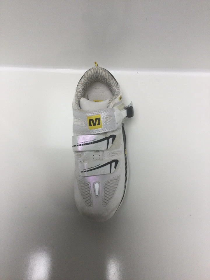 Mavic Giova road racing cycling bike shoe white Womans 6.5 - Image 3 of 4