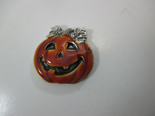 E2 JACK o'lantern THOUGHTS Pocket token pumpkin mini figurine Halloween Ganz - Picture 5 of 8