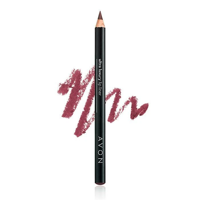 3 PIECES,AVON ULTRA LUXURY LIP LINER PENCIL CURRANT(3PIECES) NEW SEALED - Image 2 of 2