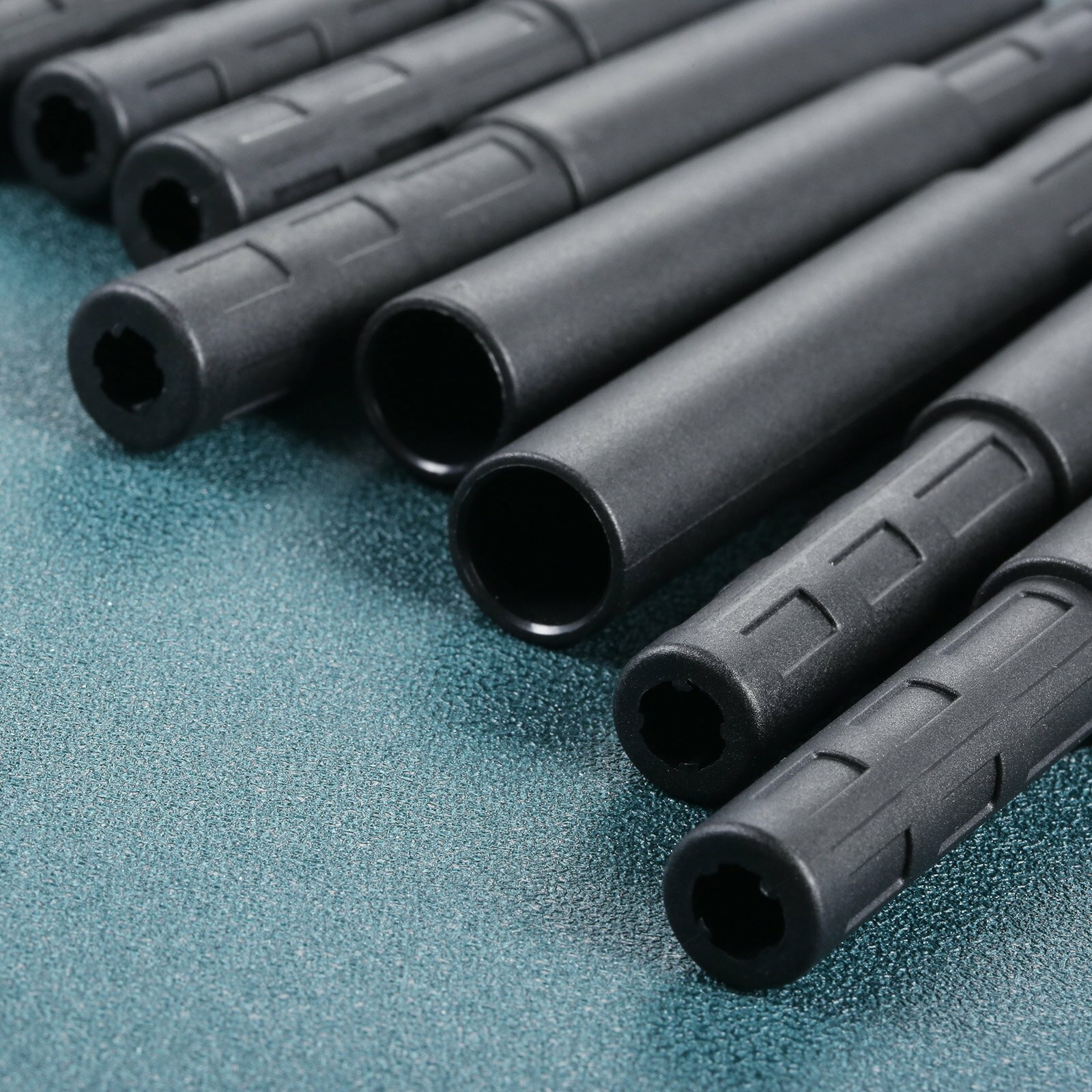 10Pcs Carbon Fiber Golf Shaft Extensions Rods Kit for Graphite/Iron