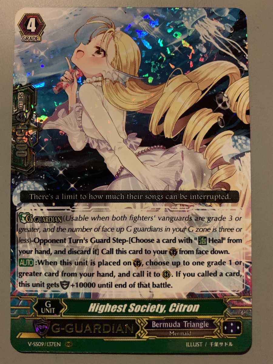CARDFIGHT VANGUARD HIGHEST SOCIETY CITRON (BERMUDA TRIANGLE