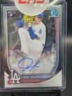 2025 TOPPS BOWMAN CHROME ROKI SASAKI RC REDEMPTION AUTO