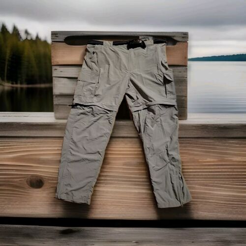 Pantalones de Carga Convertibles Magellan Fish Gear 2Xl para Hombres Nylon con Cinturón 40-42" X 30"