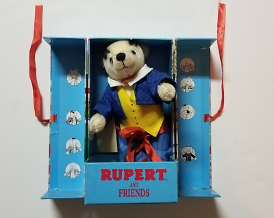 希少RUPERT AND FRIENDS MERRY THOUGHT Rupert and Friends Merrythought Vintage and VHTF Rare Teddy Bear