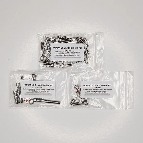 Honda CX 500 1978-1986 Carburetor Allen Stainless Bolt Kit No.1 CX500
