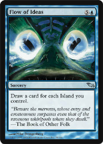FLOW OF IDEAS Shadowmoor MTG Magic the Gathering Cards DJMagic - Picture 1 of 1