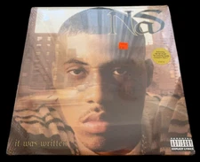 SEALED, Nas – It Was Written C 67015, 1st pressing, Hype Sticker, US, 1996