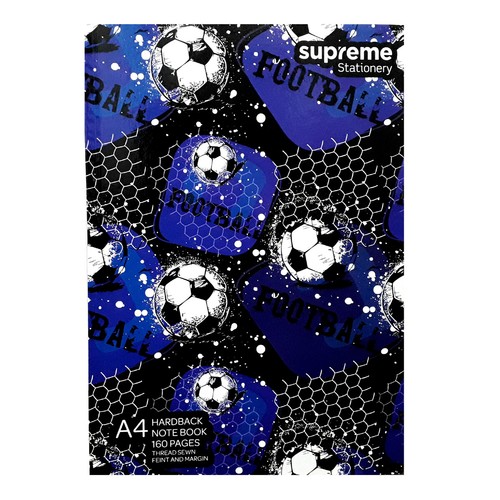 Cuaderno tapa dura A4 160 páginas diseño fino y margen fútbol portada cuaderno - Imagen 2 de 12