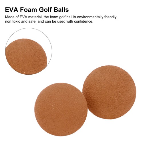 30pcs 21.5mm EVA Foam Balls Foam Practice Balls For Indoor Outdoor BAJ - Picture 8 of 12