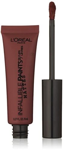 Loreal Paris Makeup Infallible Paints Lips Color Metallic Matte Gloss MultiColor - Picture 26 of 26