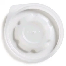 QTY = 1000: Dinex DX43008714 Heritage 9oz. Bowl Lids-Translucent