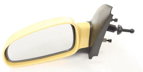 2004 Chevrolet Aveo Swift OEM Left Driver Side View Manual Mirror Yellow 04 05