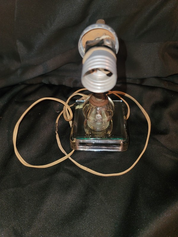Vintage Glass Wall Lamp