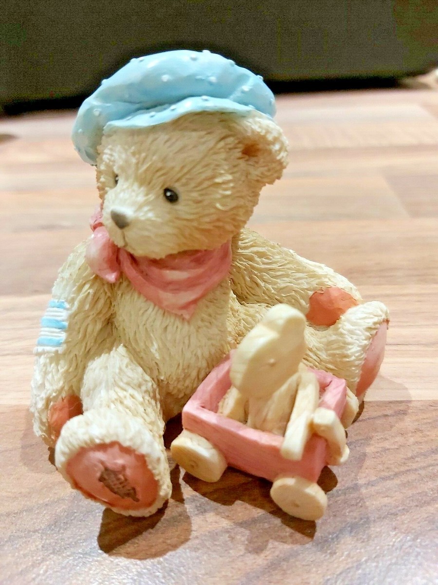 Rare EARLY 1994 Cherished Teddies HARRISON 4CC7/333 Retired Old