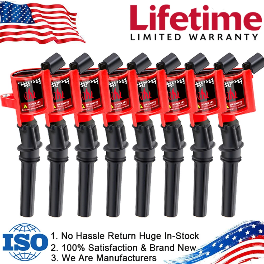 Marsram Paquete De Bobinas De Encendido FD508 Para Ford F150 Expedition