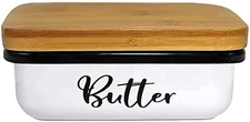 Butter Dish with Lid for Farmhouse Home Décor, Kitchen Collection