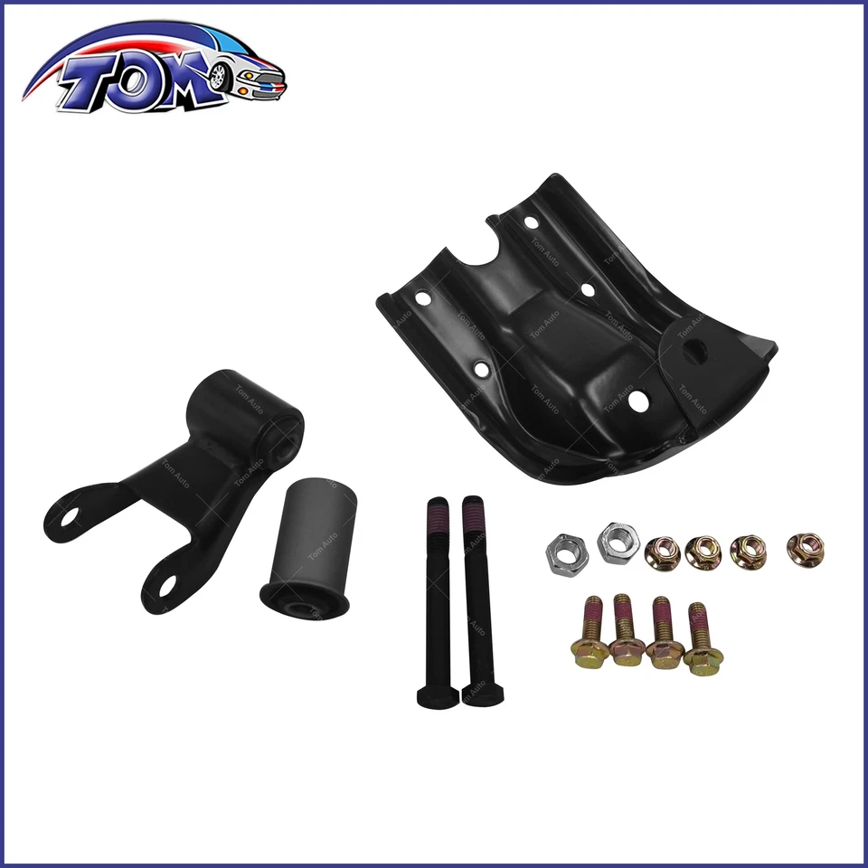 Rear Leaf Spring Shackle & Bracket Set For 88-1994 Chevy GMC C1500 C2500 722102 Foto 2 de 3
