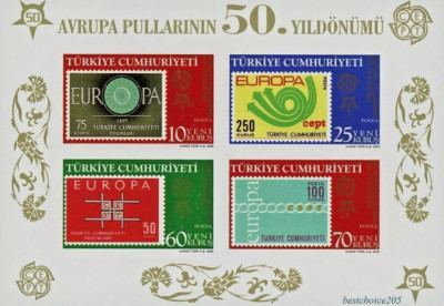 Turkey: 2005, Block 58 EUROPE  Sheet - MNH