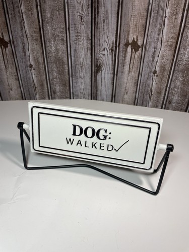 Dog Walk Flip Sign Metal/“Tasted Important” Red Signage wood Lot Bundle - READ - Picture 6 of 10