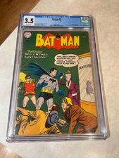 Batman #89 - CGC 3.5 Graded Comic Book - Last Pre-Code Issue - 1955