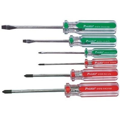 Pro'sKit Line Color Screwdriver Set (6 pcs)