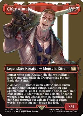 MTG Magic the Gathering FINAL FANTASY Cifer Almasy (V.2) 389 rare deutsch
