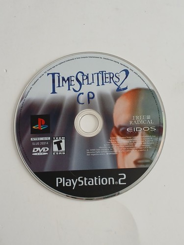 TimeSplitters 2 (PlayStation 2, 2002) PS2 - Disc Only - Tested