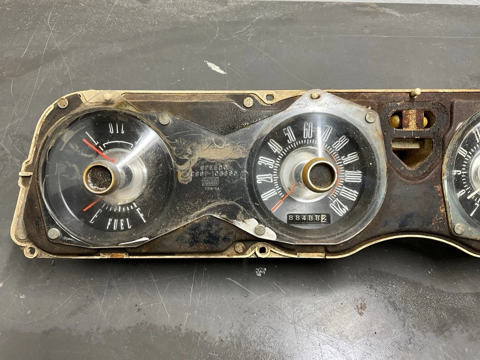 Reloj Ford Thunderbird 1968-1971 velocímetro calibre clúster C8SF-10K843 1969 1970 Foto 2 de 4