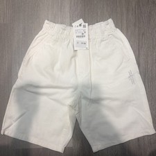 Zara Jogger Boys 11-12 NWT White Short