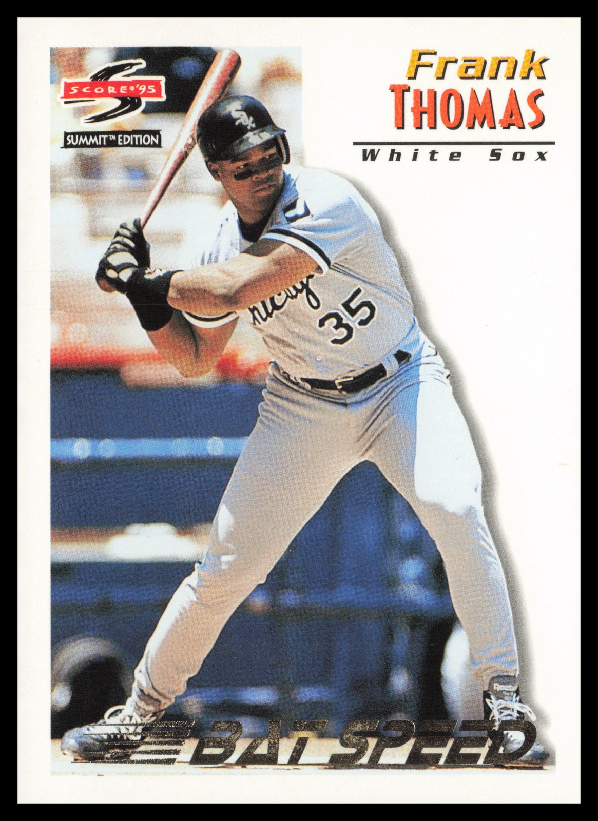 1995 Summit #175 Frank Thomas Chicago White Sox Baseball Card