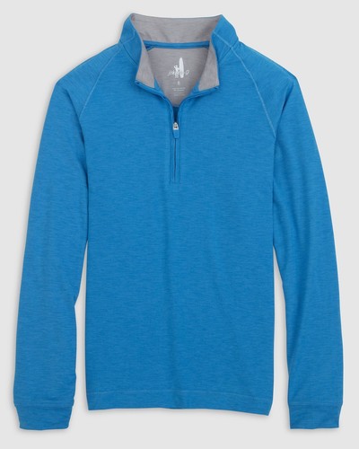 johnnie-O Freeborne Jr. Performance 1/4 Zip Pullover Biarritz Size 6