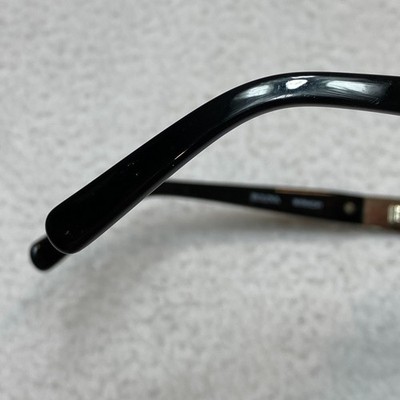 Bulova Boracay Eyeglasses Black Studded 52-16-135 Frames Only BULOVA Boracay Eyeglasses Frame Only Womens 52-16-135 Black  main image 4