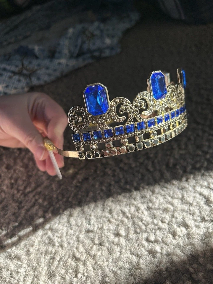 Disney Store Audrey Tiara METAL Gemas Jugar Corona Disfraz Descendientes Foto 2 de 4