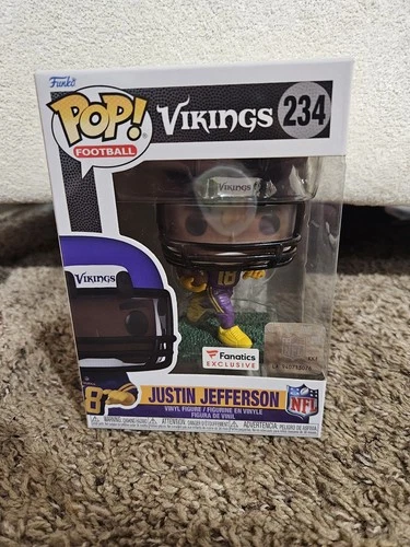 Funko POP! Justin Jefferson 234 NFL Minnesota Vikings