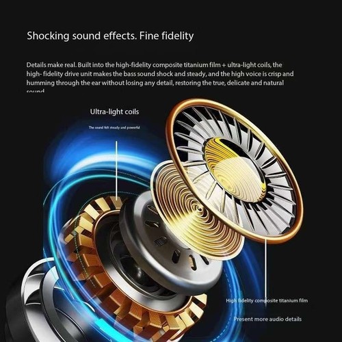 MOGCOA98 Wireless Bluetooth Kopfhörer Hochwertig In-Ear Rauschunterdrückung - Bild 3 von 15