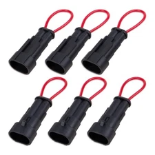 6Pcs Tractor Seat Safety Switch Bypass Plug IP68 Waterproof Safety Switch 