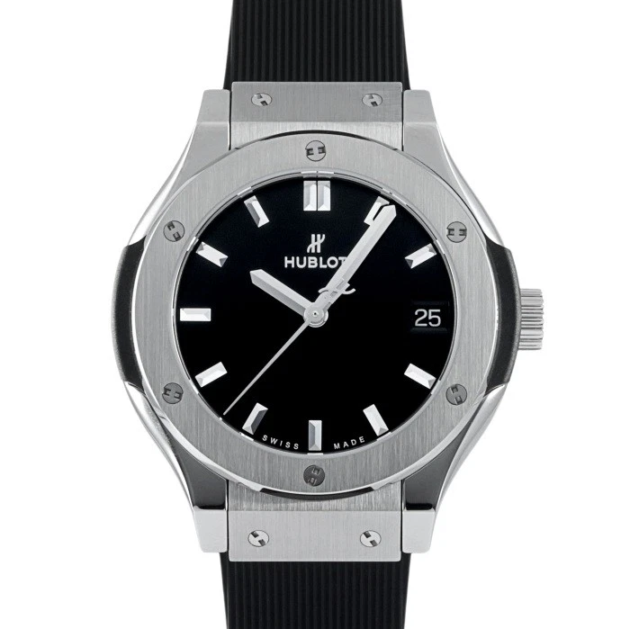 Hublot — Hublot Classic Fusion 581.NX.1470.RX Titanium 33.0mm Black Dial Quartz #YKW707