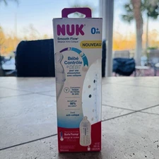 NUK Smooth Flow Anti-Colic Baby Bottle 0+ Months 10 Oz.  NEW IN BOX