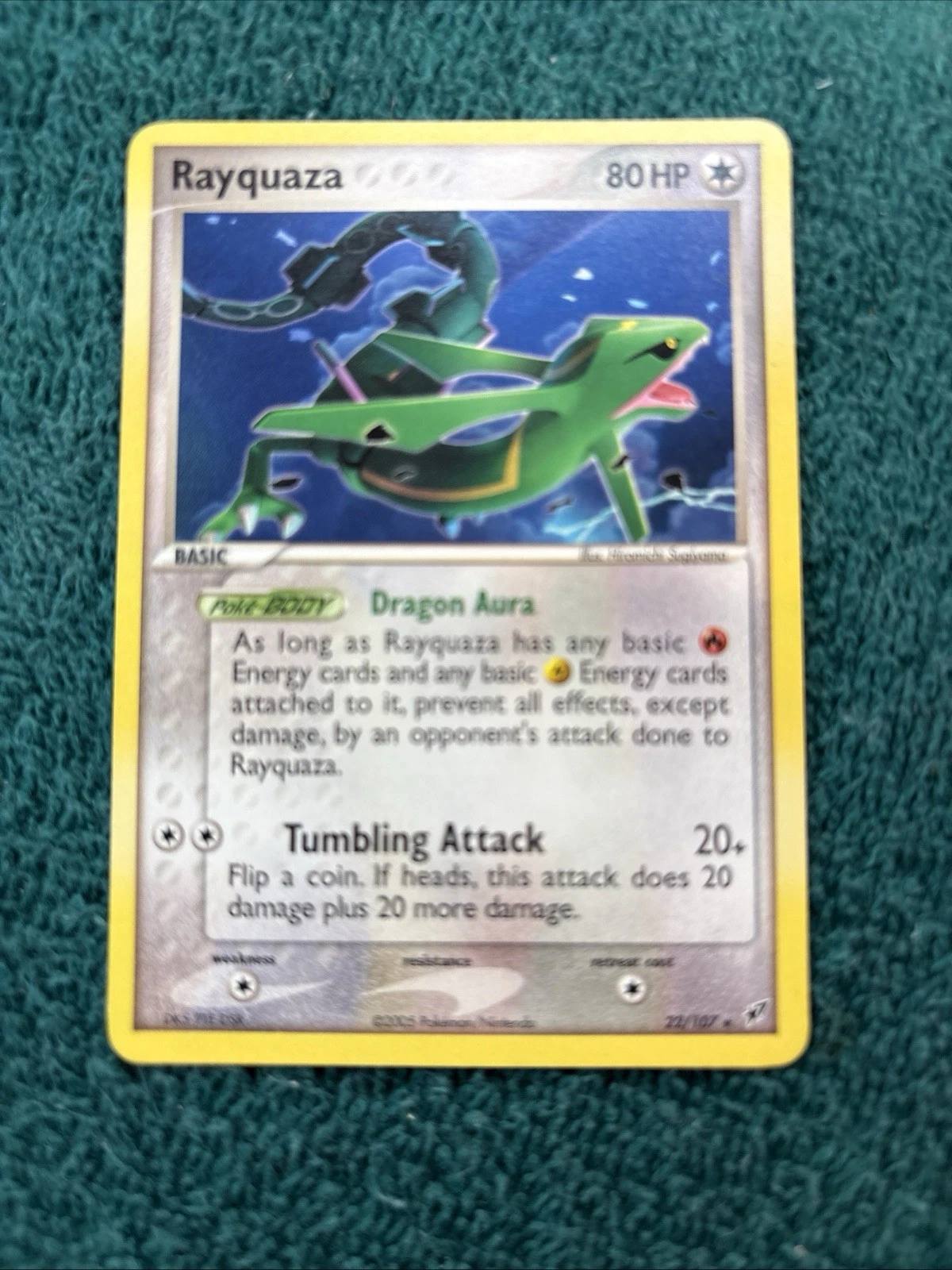 Rayquaza 22/107 Deoxys Regular